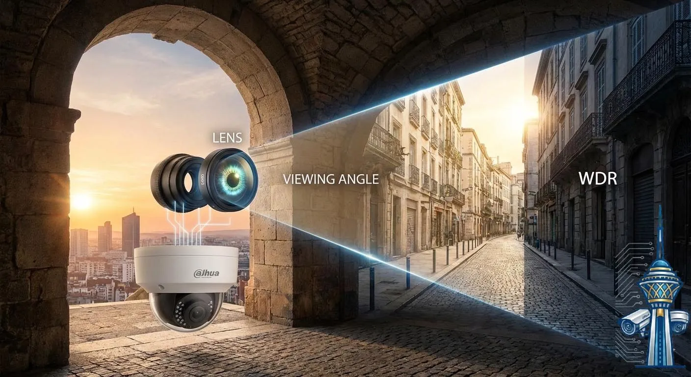 نقش لنز، زاویه دید و WDR در کیفیت تصویر